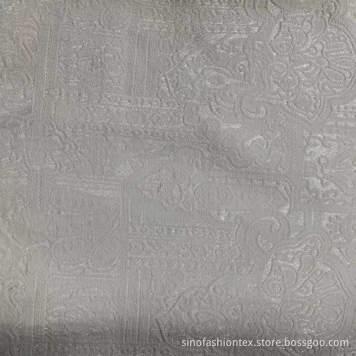 Cotton Nylon Spandex Jacquard